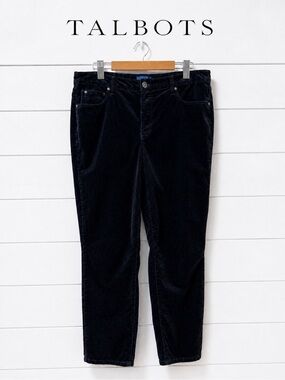 TALBOTS – Corduroy Straight-Leg Pants 16P